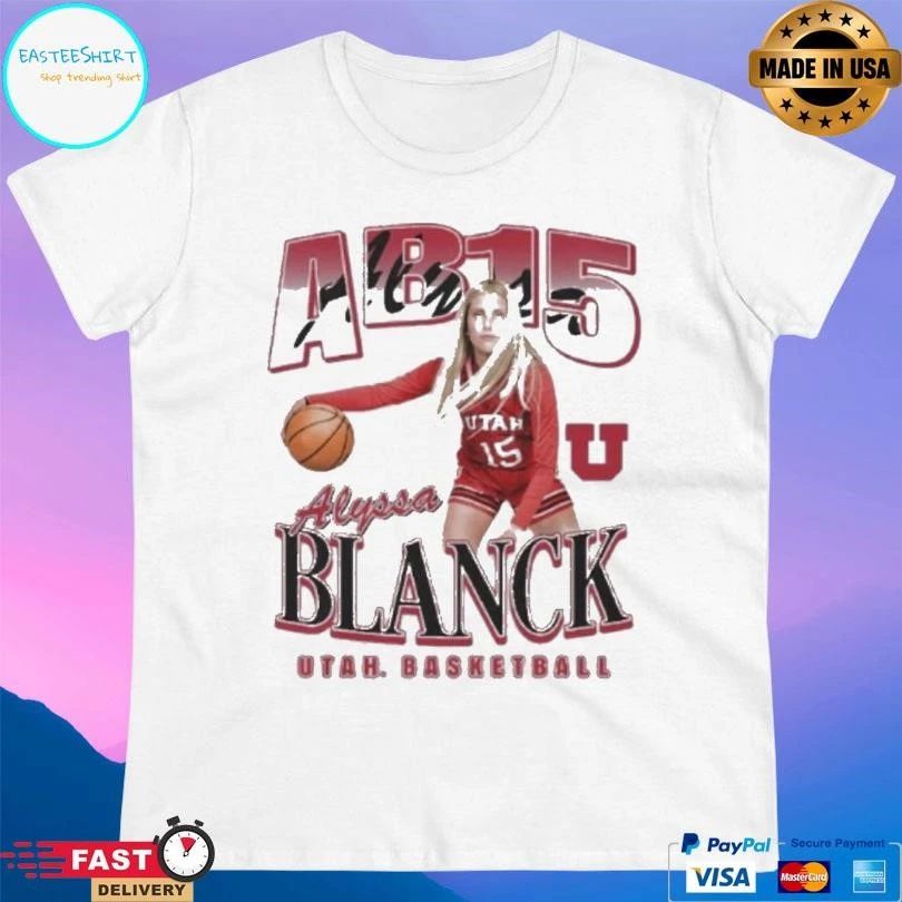 Ab15 Alyssa Blanck Utah Utes Basketball T-shirts