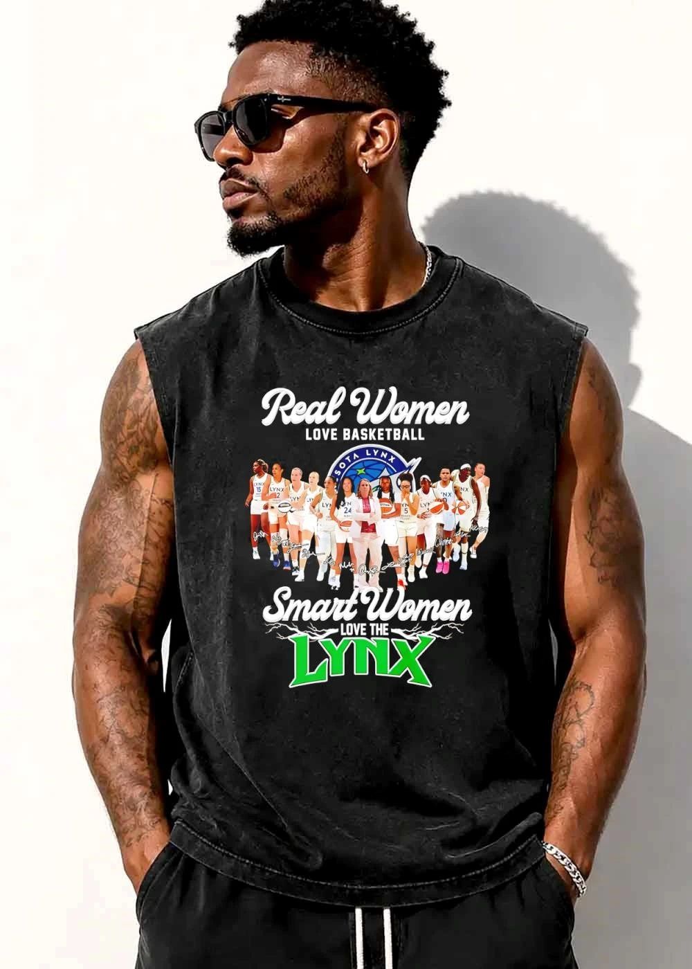 Minnesota Lynx WNBA Real Women Love Basketball Smart The Team Photo Coach Players shirt