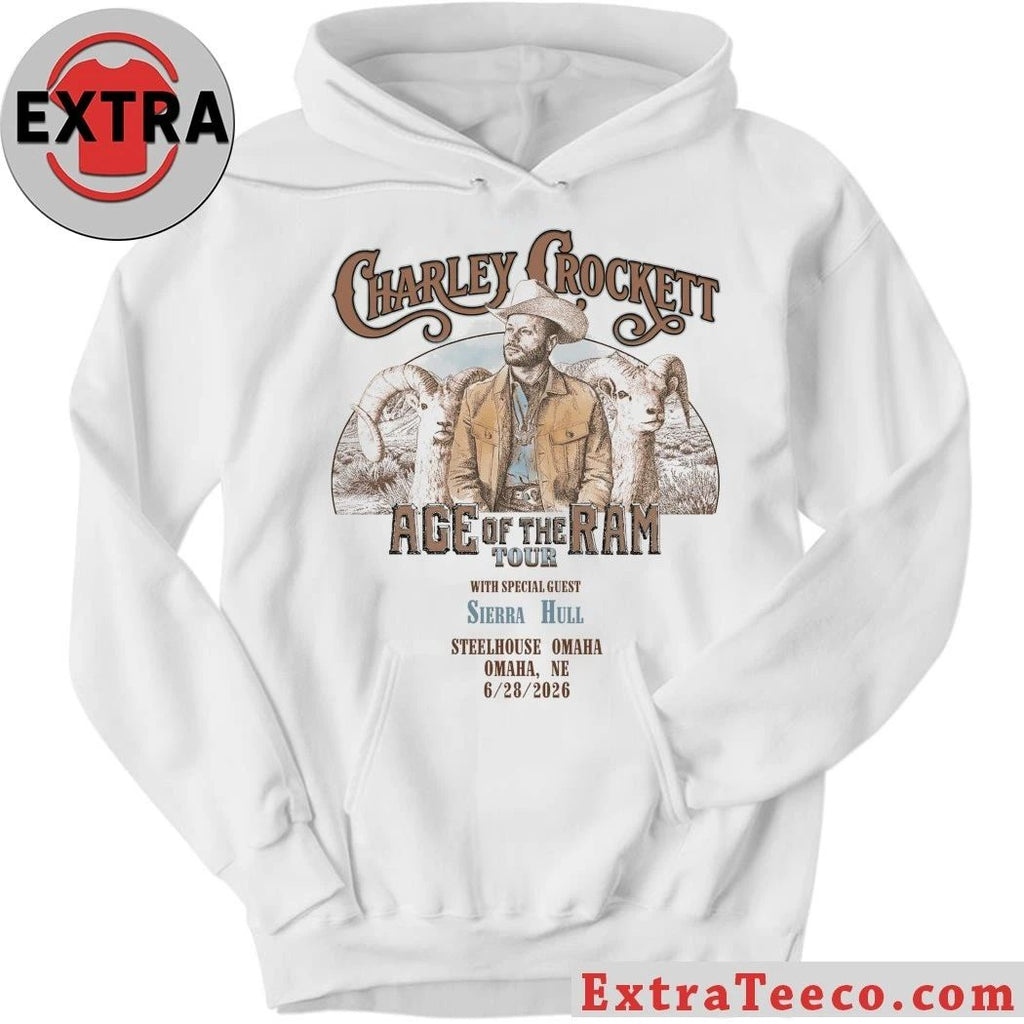 Charley Crockett Age Of The Ram For Steelhouse Omaha Ne 6-28-2026 Shirt