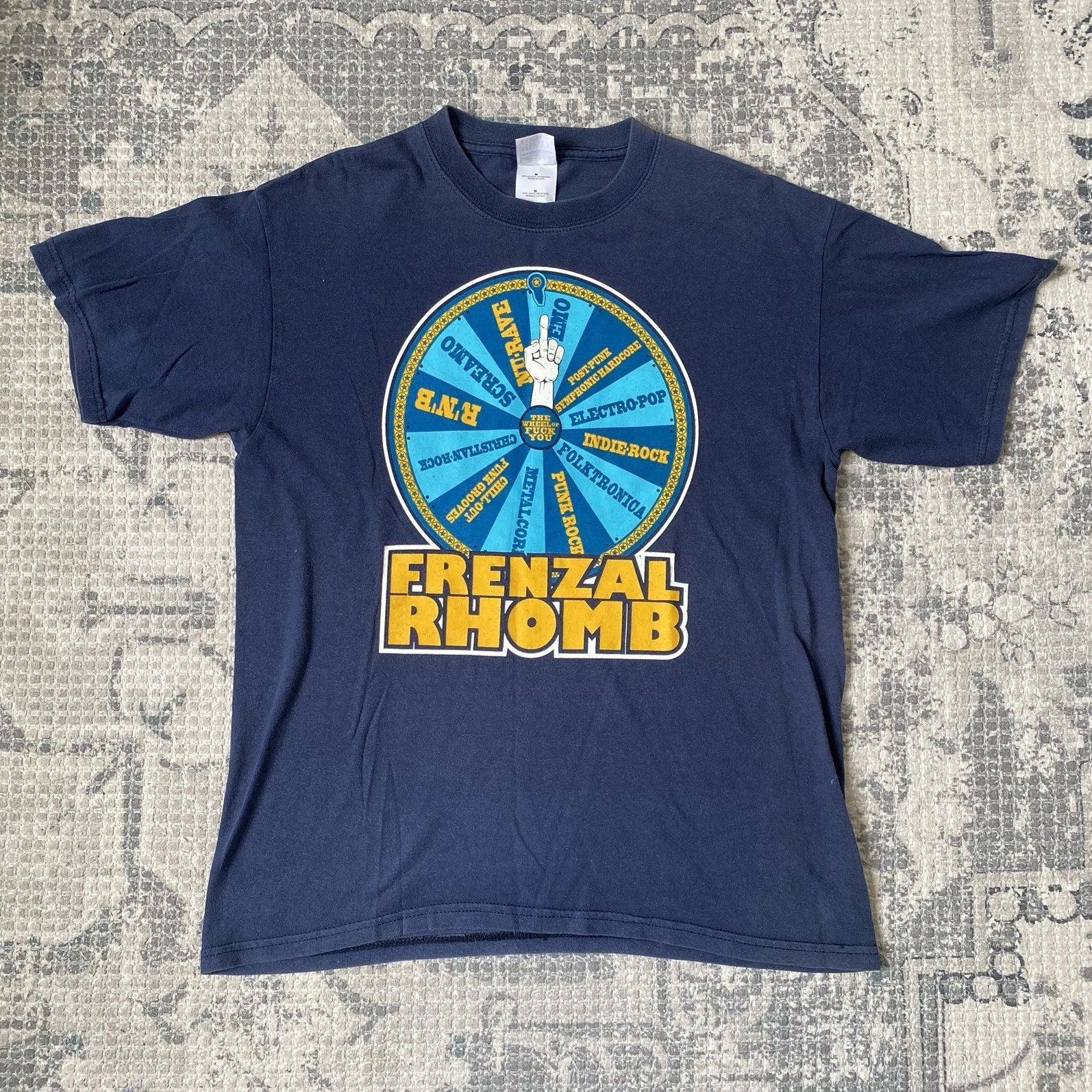 Vintage 2000s Frenzal Rhomb Punk Band Tee T Shirt Size Medium