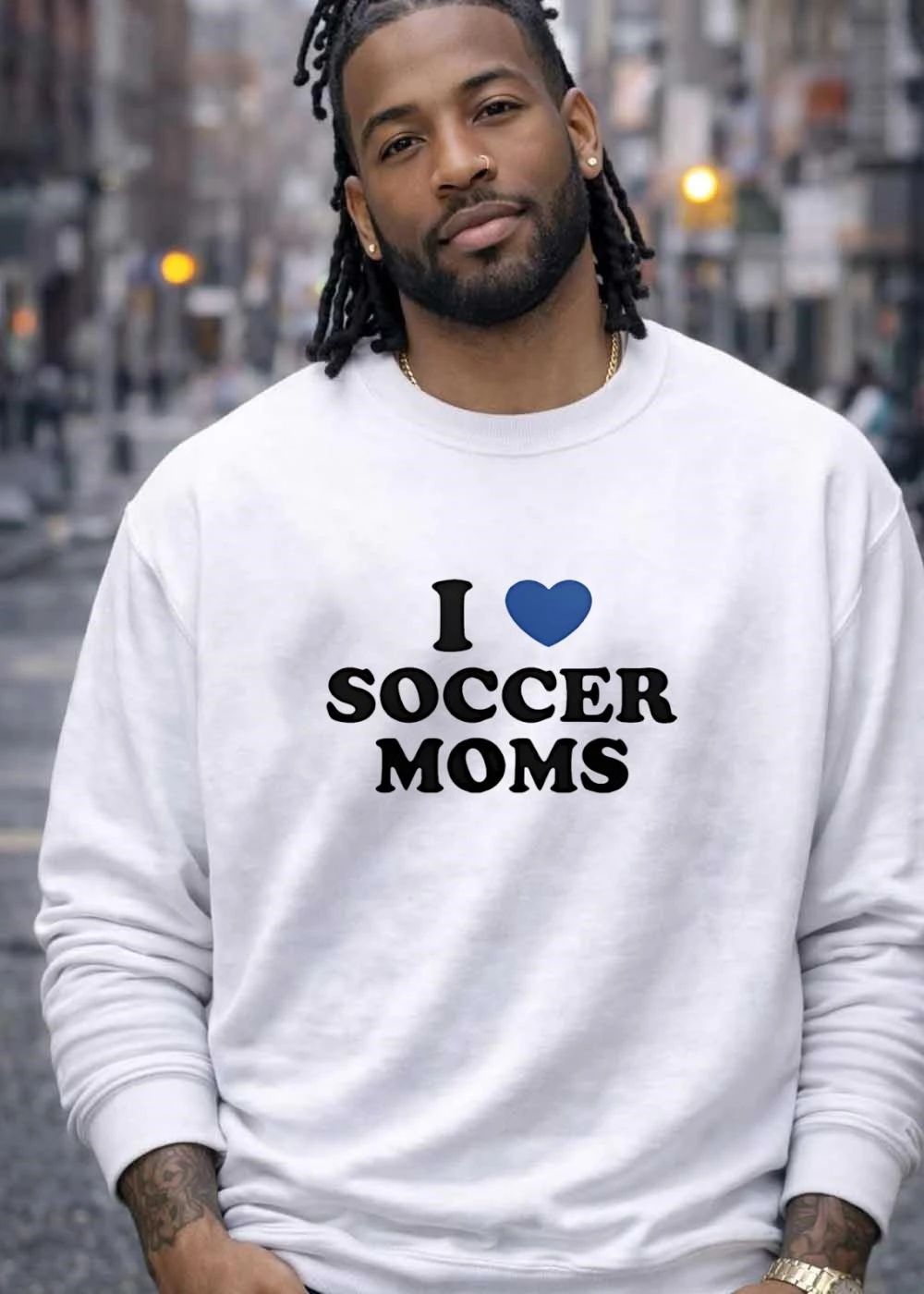 Show Your Support’ I Love Soccer Moms shirt