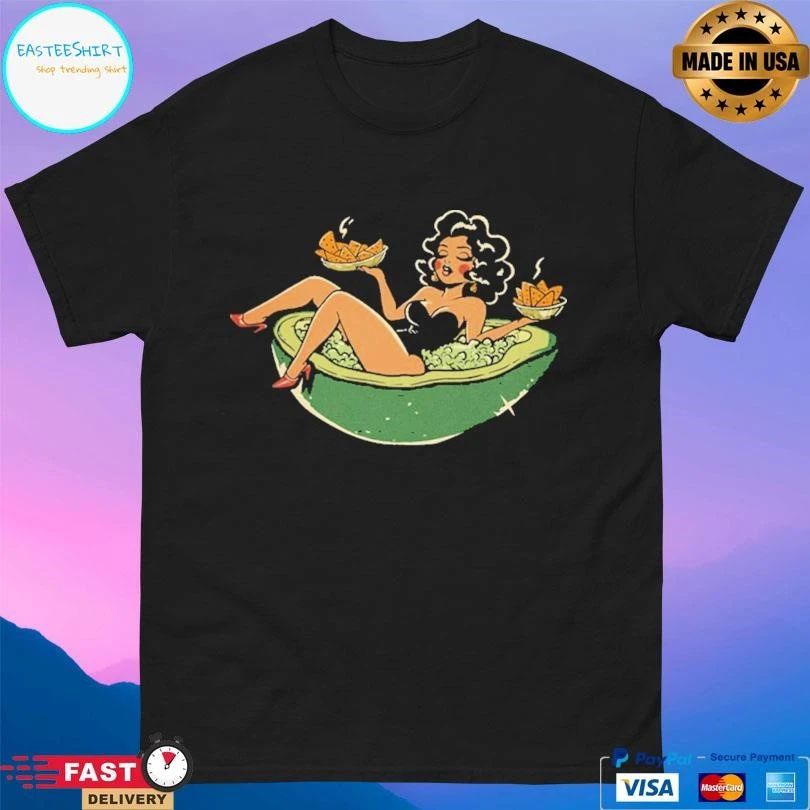 Guacamole Chingona Pinup Tattoo T-shirts