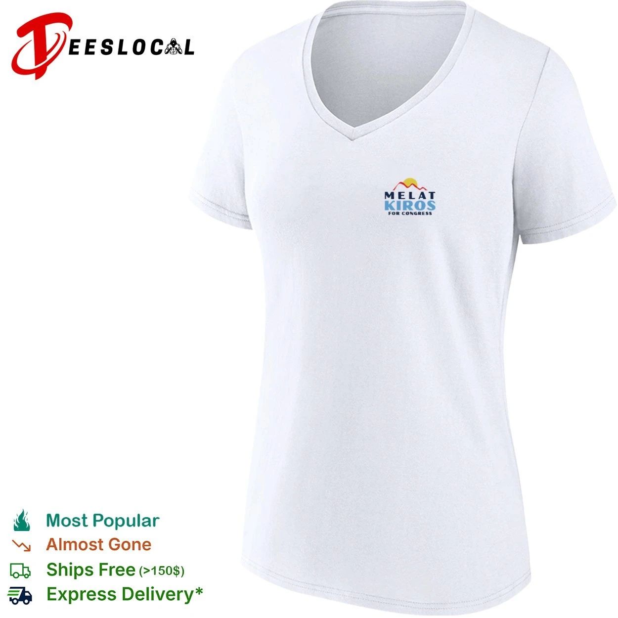 Melat Kiros for Congress campaign election T-shirt