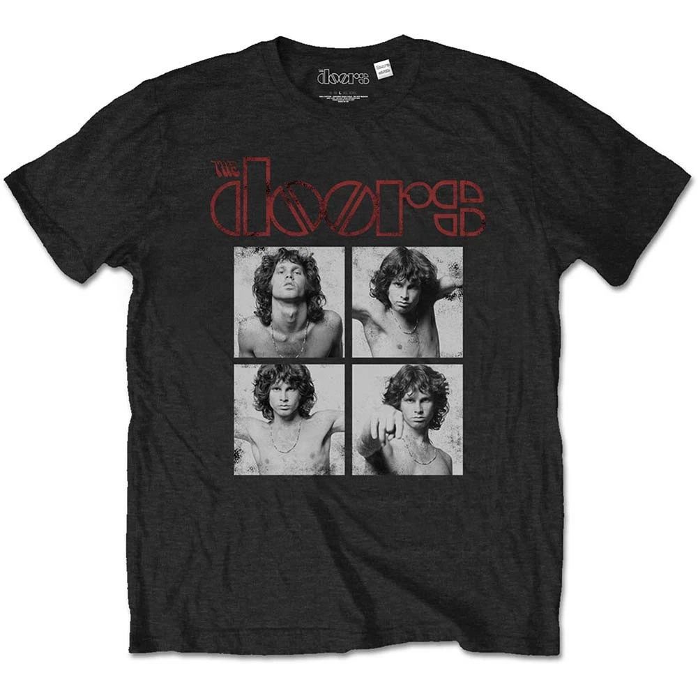Men's Doors Boxes Slim Fit T-shirt Medium Black