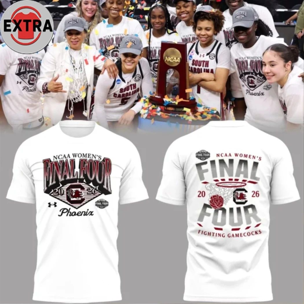 South Carolina Gamecocks 2026 WBB Final Four Edition Hoodie Shirt – Top-Rated Gift for College Basketball Lovers
