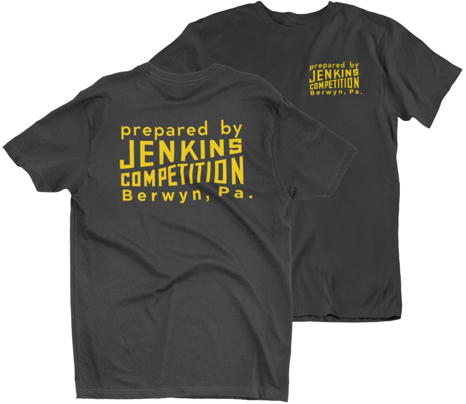 PREPARED by JENKINS COMPETITION Black T-Shirt Tee Grumpy Nova Vega Camaro 427