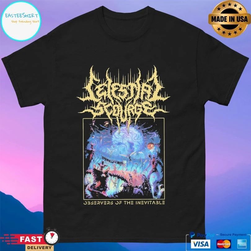 Celestial Scourge Observers Of The Inevitable T-shirts