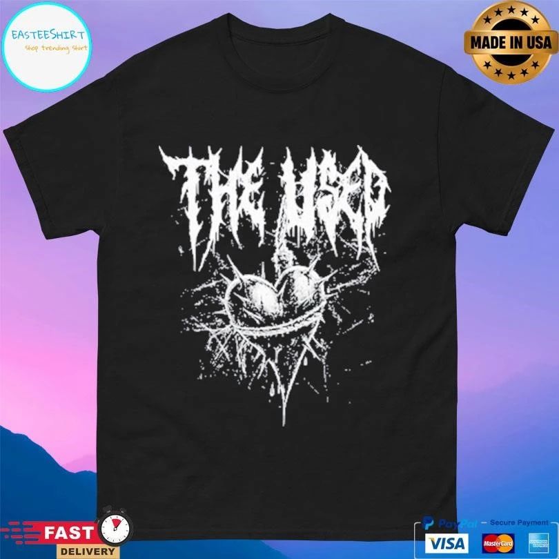 The Used Spiked Heart T-shirts