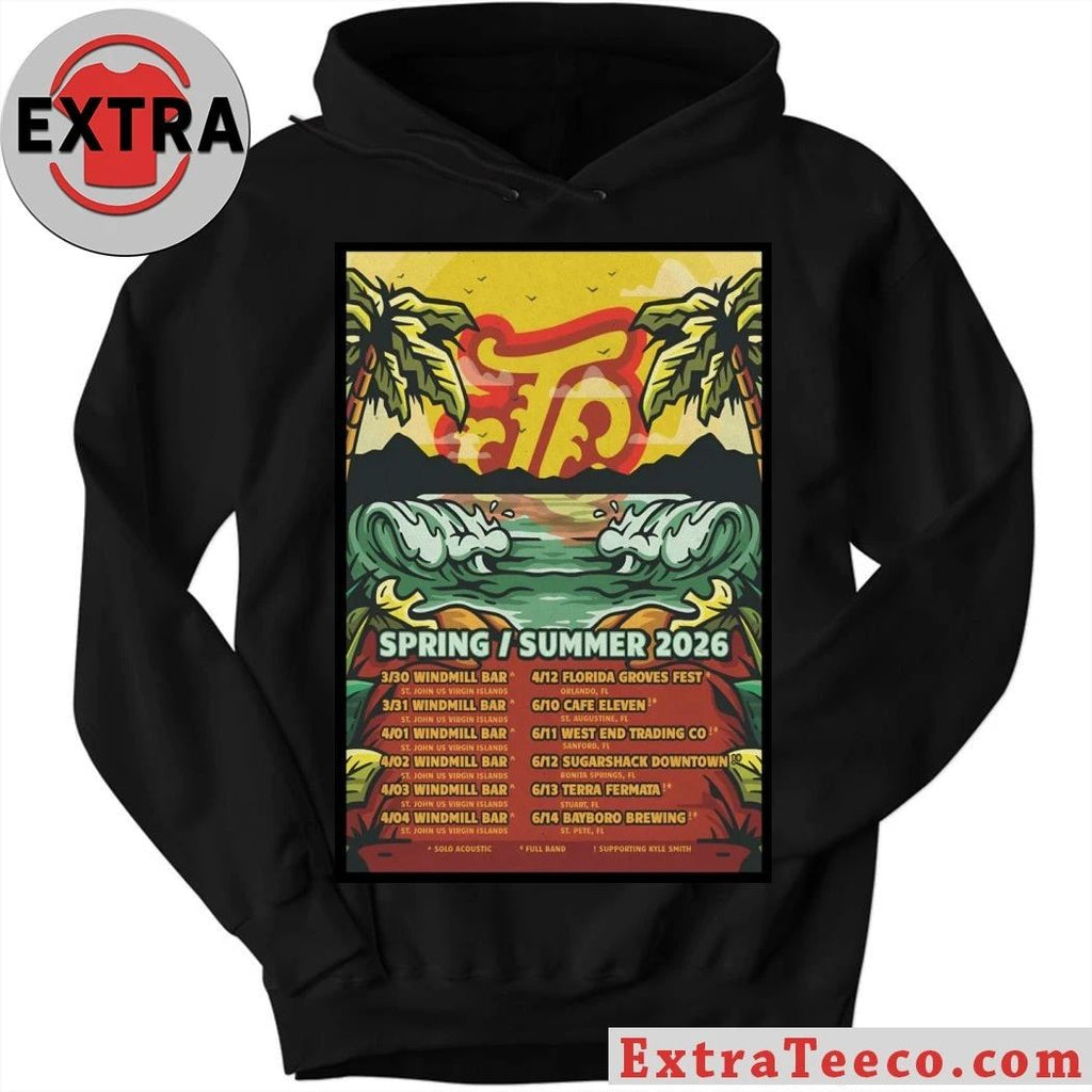 Original Joey Calderaio Spring & Summer Tour 2026 Poster Shirt