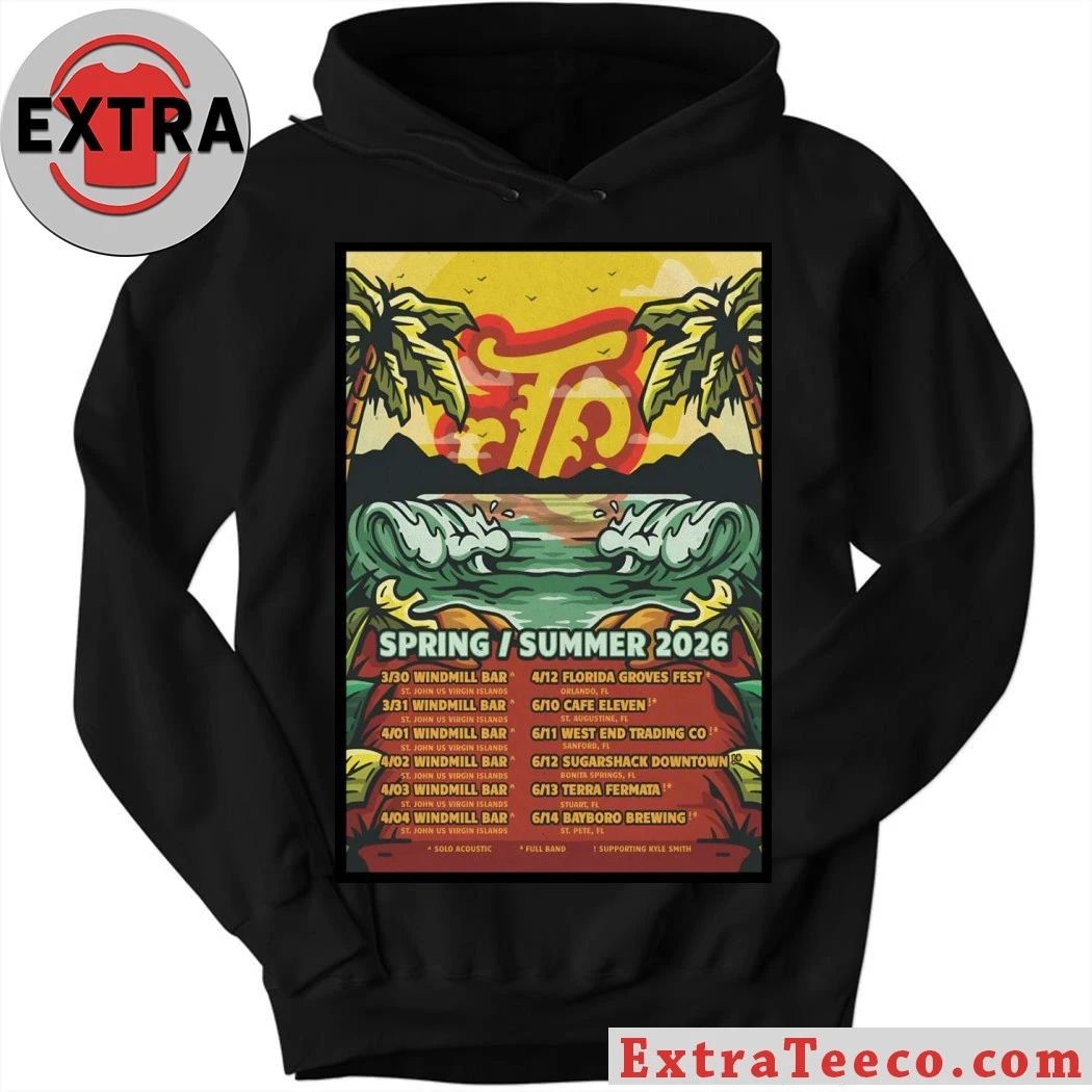 Original Joey Calderaio Spring & Summer Tour 2026 Poster Shirt