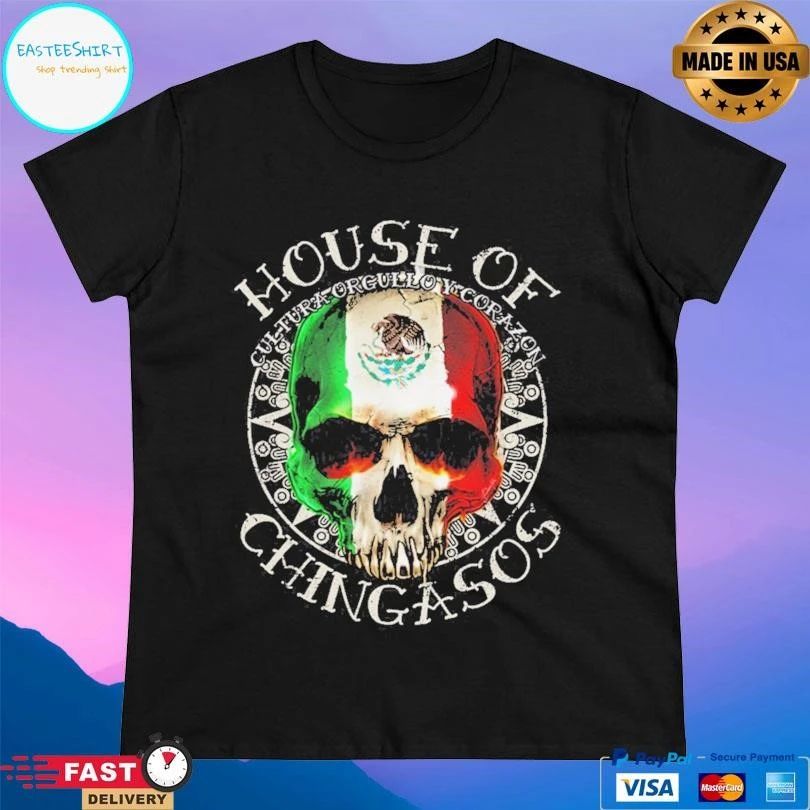 House Of Chingasos Skull T-shirts