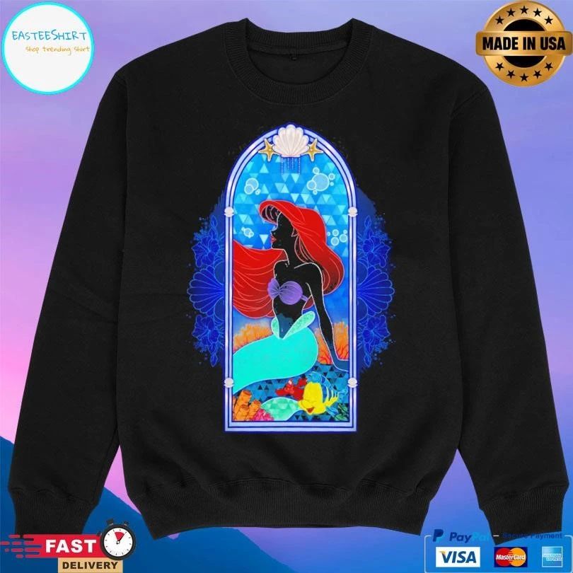 Ariel Stained Glass T-shirts