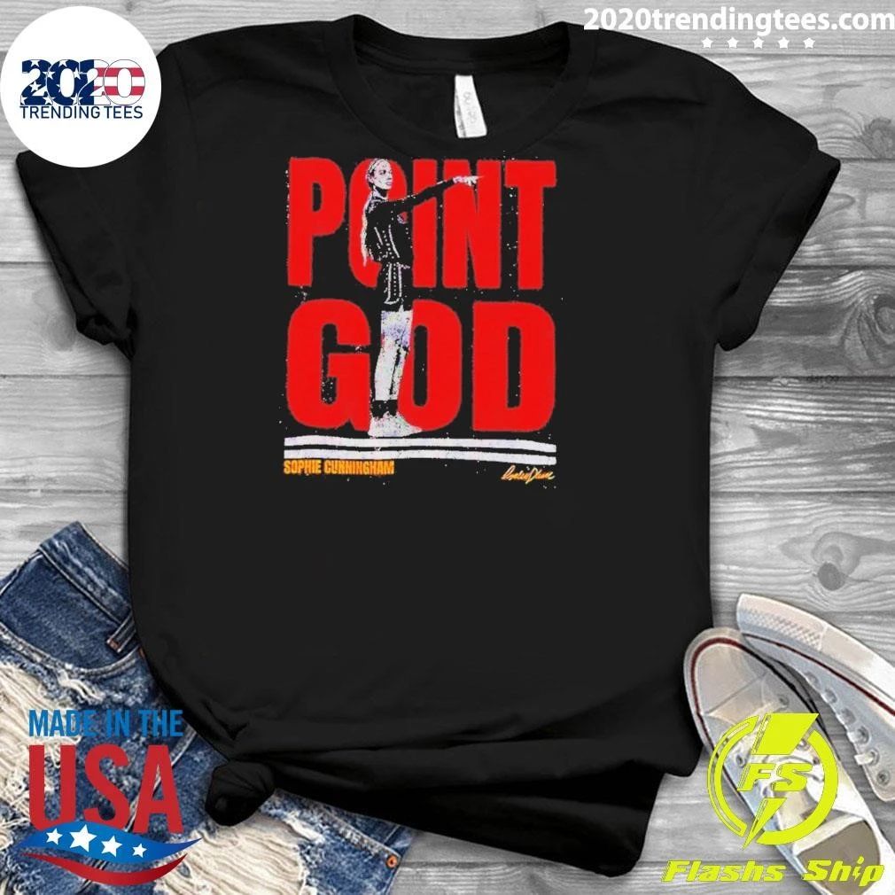 Sophie Cunningham Wnba Player Point God Basketball Fan Shirt