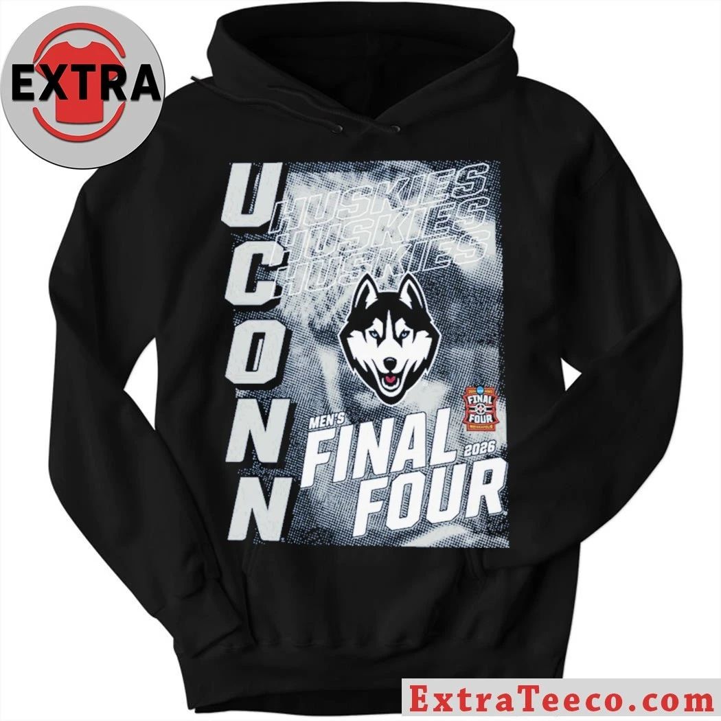 Original Youth Outerstuff Navy UConn Huskies 2026 NCAA Men’s Basketball Tournament March Madness Final Four Logo T-Shirt – Top-Rated Gift for College Basketball Lovers
