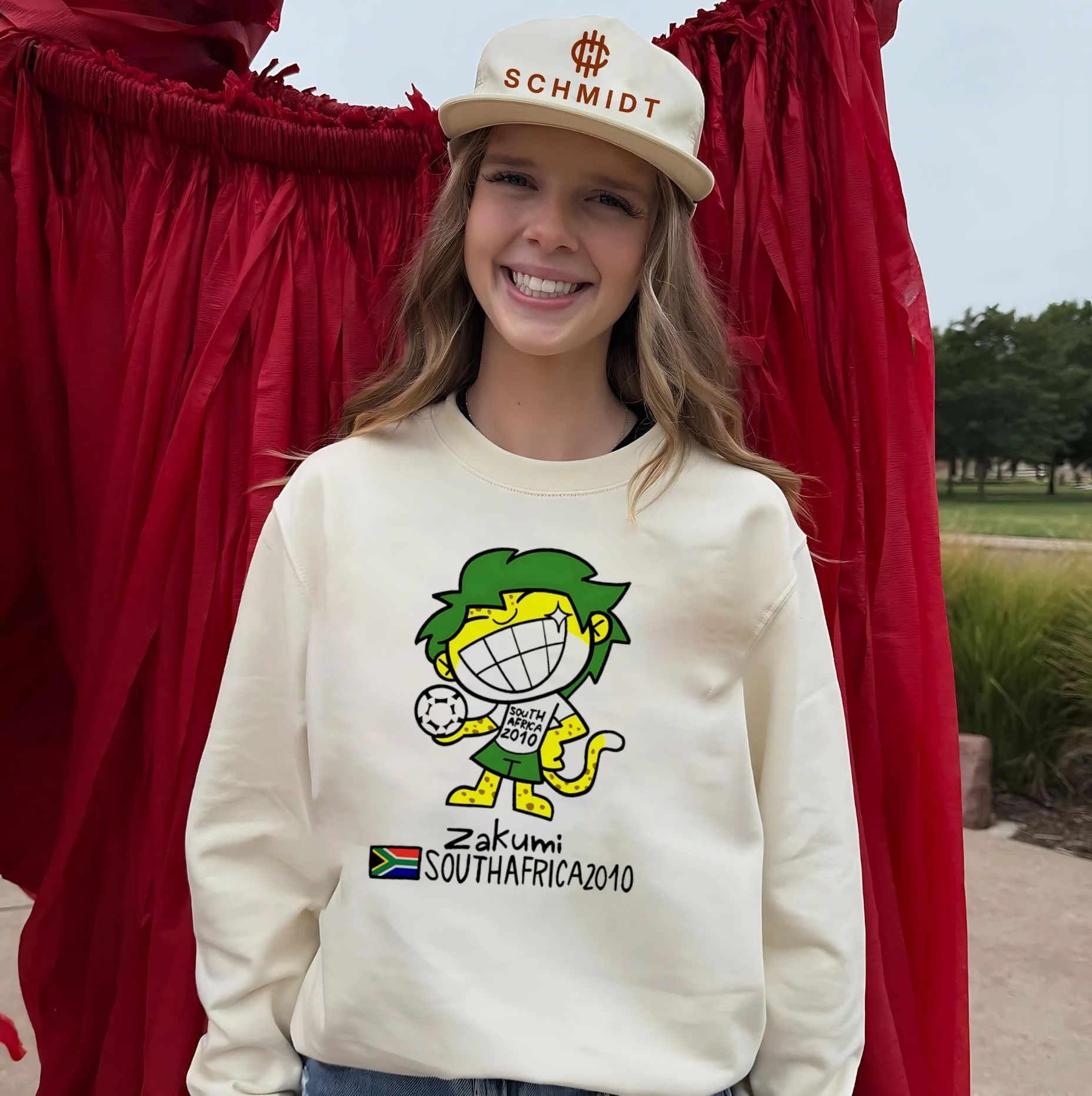 Zakumi South Africa 2010 World Cup Mascot shirt