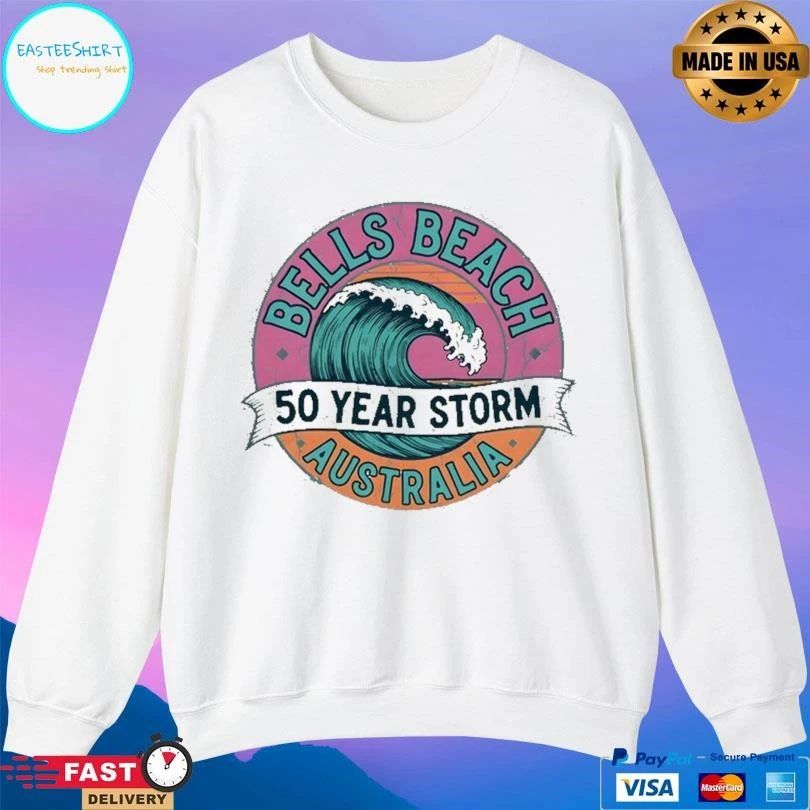 Bells Beach Australia 50 Year Storm T-shirts