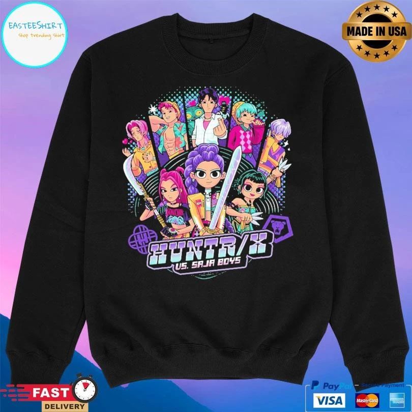 Kpop Pilgrim Huntr X Us Saja Boys T-shirts