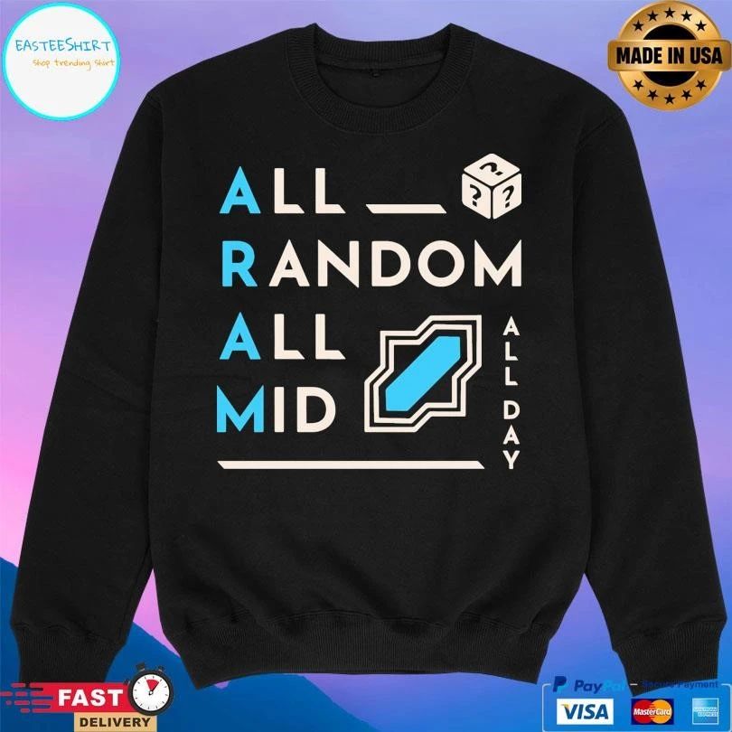 ARAM All Random All Mid League Of Legends T-shirts