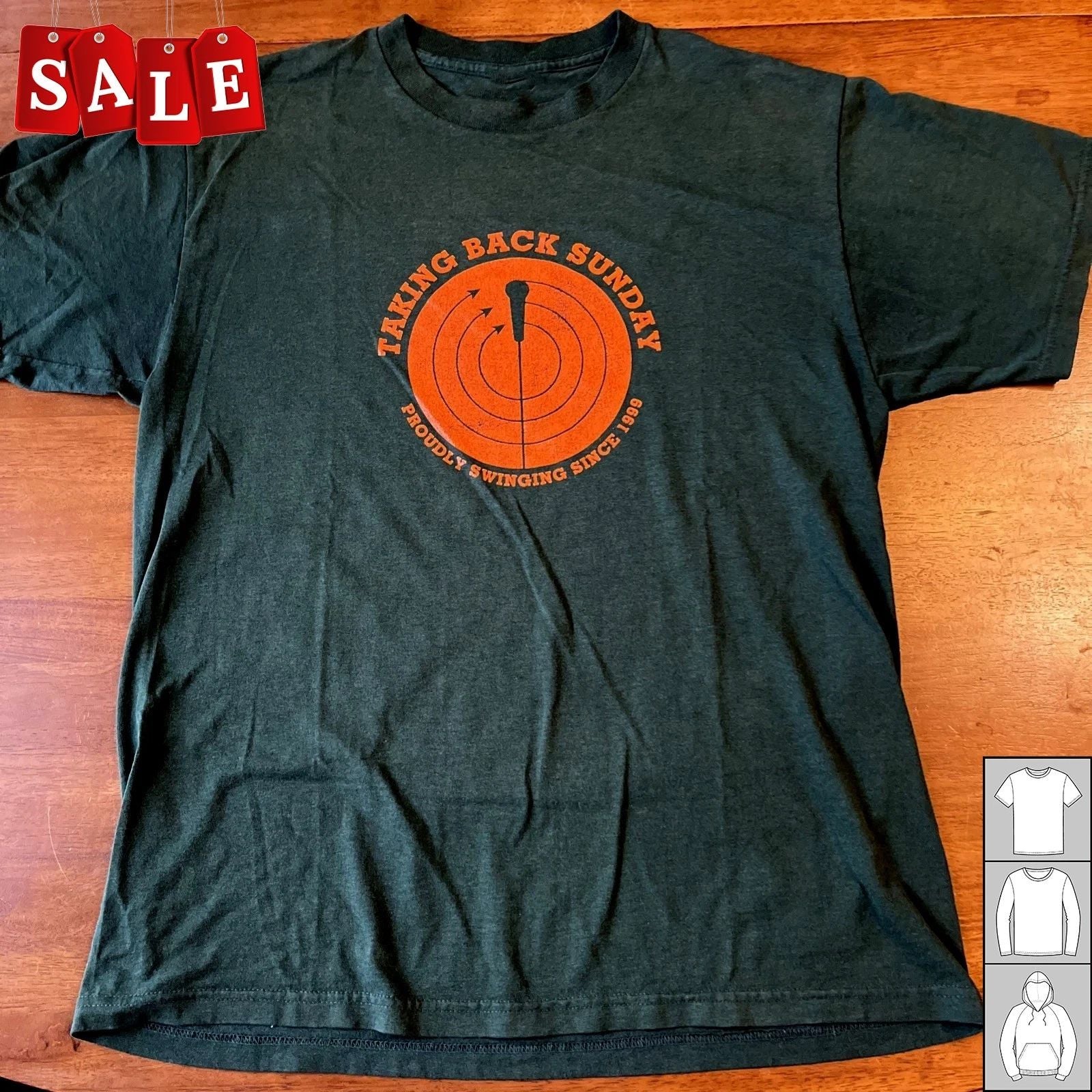 Hot  Taking Back Sunday Proudly Swinging  Gift For Fans Unisex S-5XL Shirt TH829