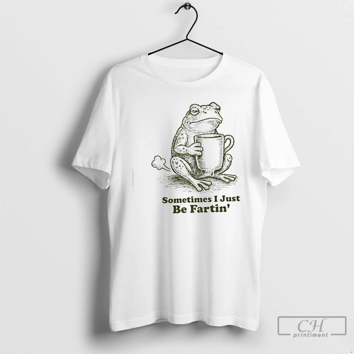Premium Frog Sometimes I Just Be Fartin T Shirts