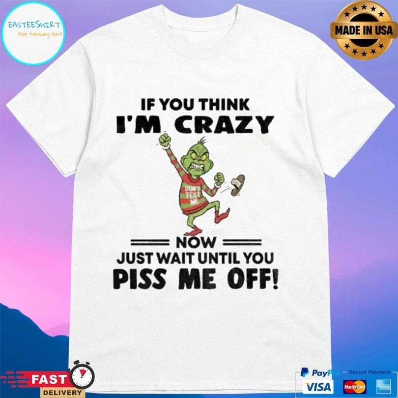 Grinch Im Sorry My Resting Face Is Bitch Face Intimidating I’m Actually A Fucking Delight Christmas 2025 T-shirts