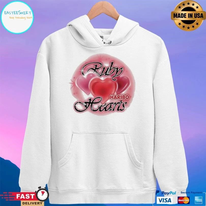 Jennie X Haribo Ruby Hearts T-shirts