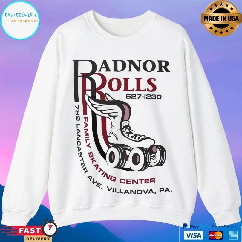 Radnor Rolls 527-1230 Family Skating Center 789 Lancaster Ave Villanova Pa T-shirts