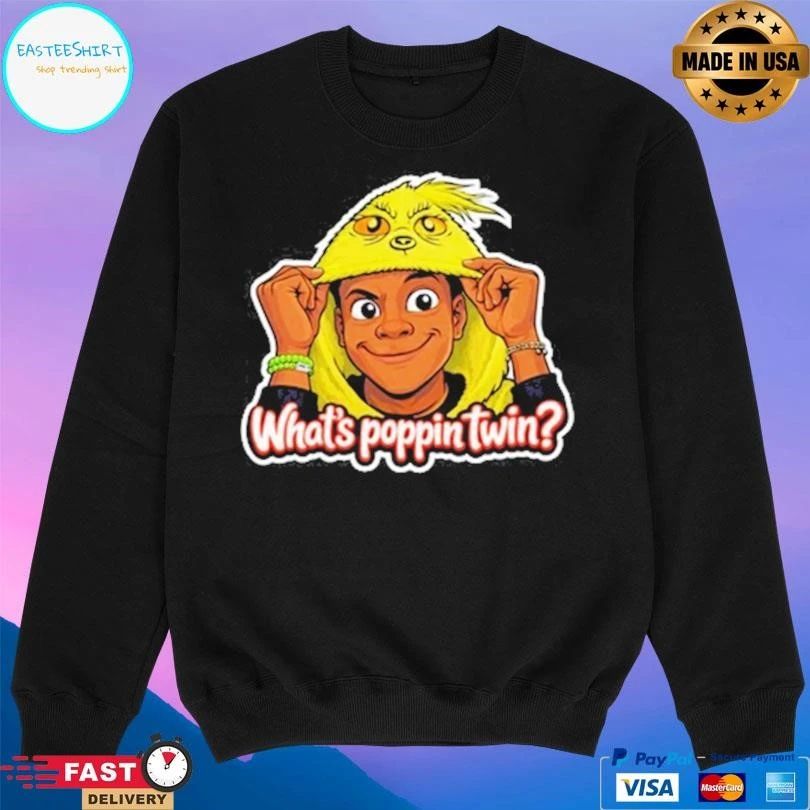 Nick Darnell What’s Poppin Twin T-shirts