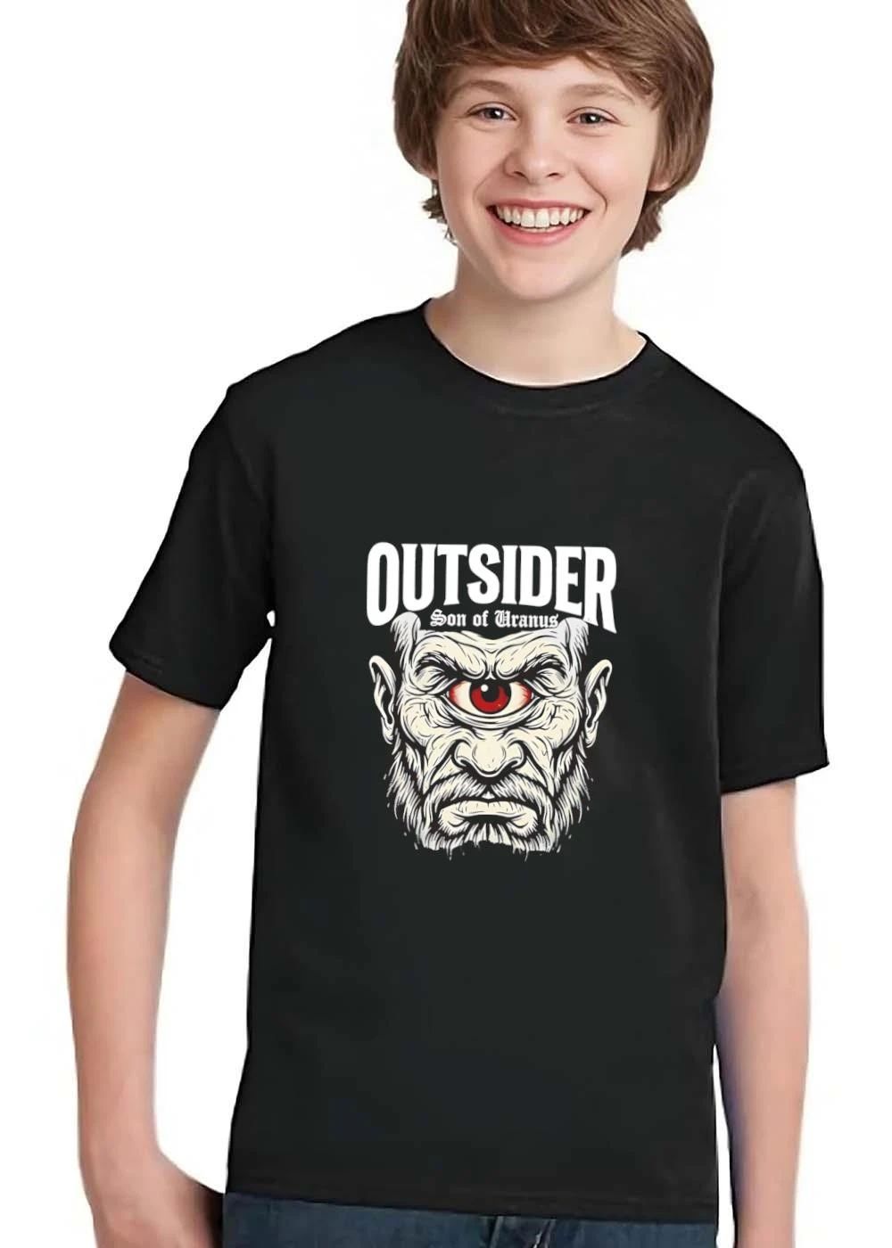 Outsider Son Of Uranus Bearded Cyclops Head Single Red Eye shirt