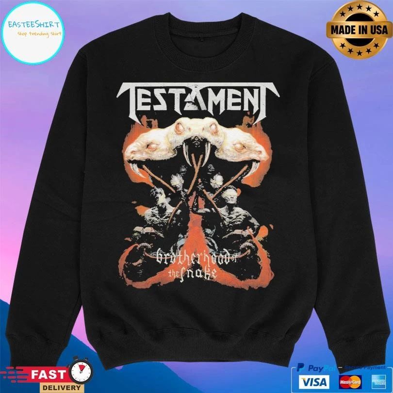 Testament Brotherhood Of The Snake T-shirts