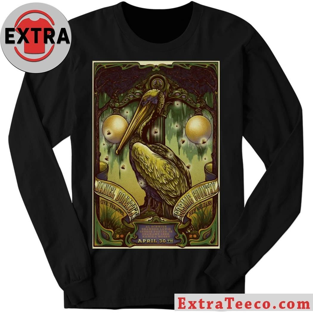 Daniel Donato’s Cosmic Country 4 30 2026 New Orleans LA Poster Shirt