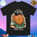 Nypd Legend Nick Mangold Cartoon New York Jets Tribute 1984 2025 Football T-shirts