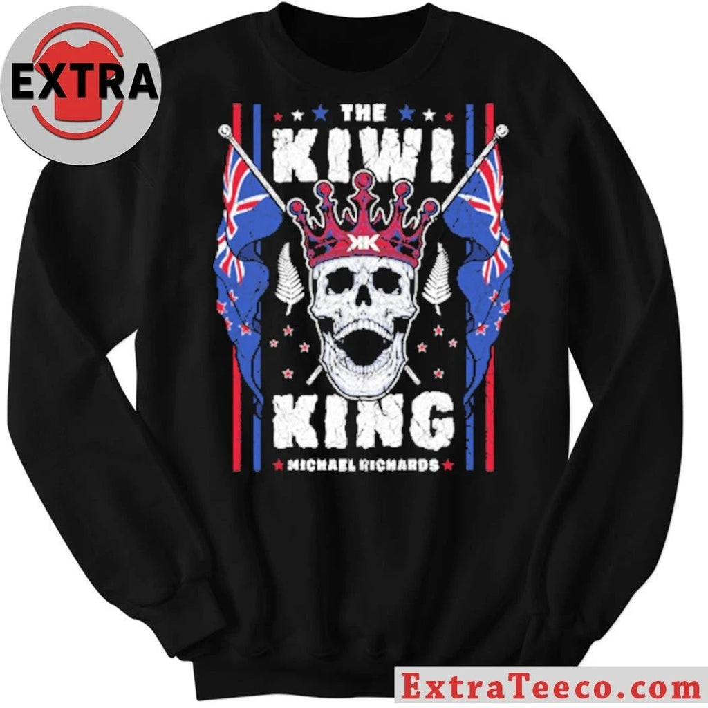 Original The Kiwi King Michael Richards Skull T-Shirt