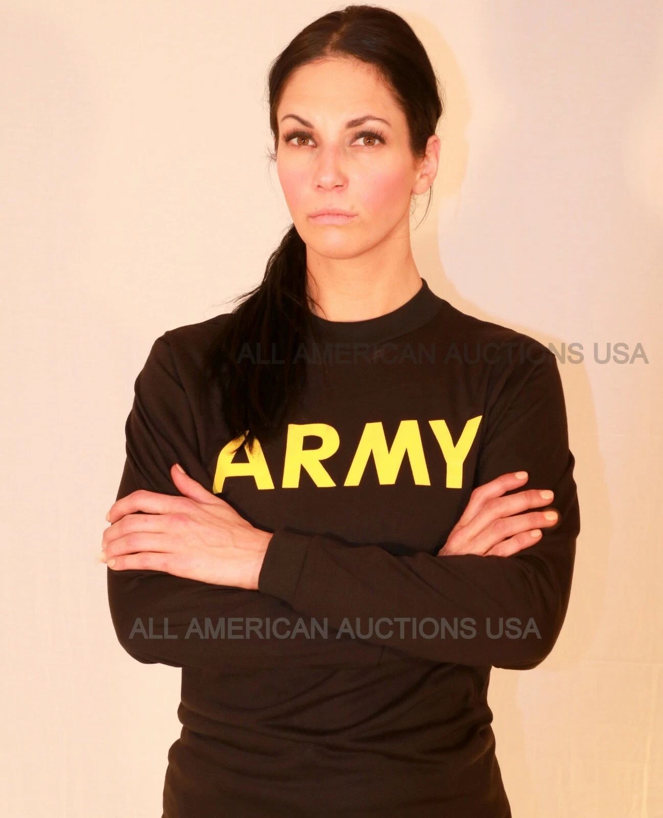 NEW W TAGS Army Physical Training PT APFU STANDARD LONG SLEEVE SHIRT ALL SIZES
