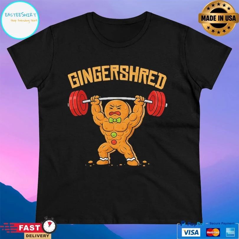 Gingershred Funny GYM T-shirts