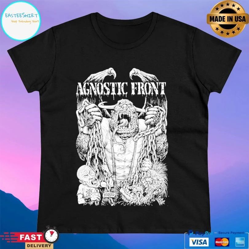 Agnostic Front Sawblade Logo T-shirts