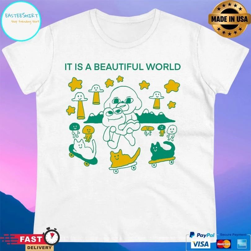 It Is A Beautiful World Niall Breen T-shirts