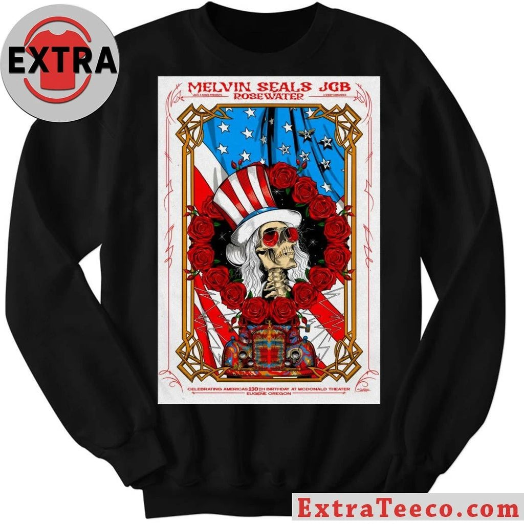 Melvin Seals And JGB Eugene OR 7 4 2026 Poster T-Shirt