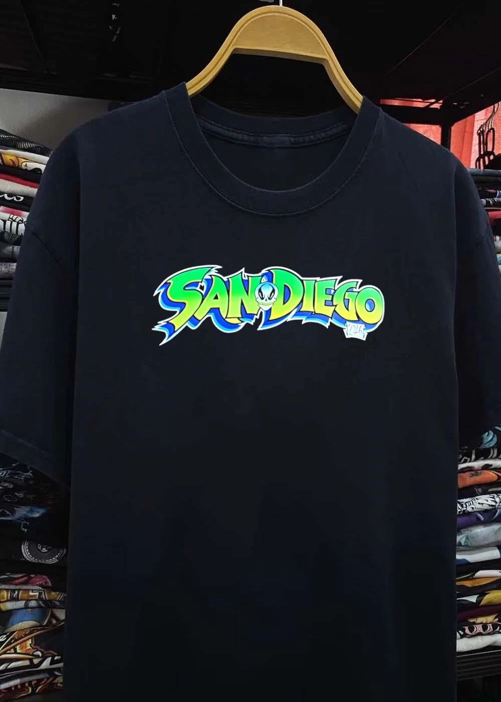 2026 San Diego Skull Graffiti Art Men’s T-Shirt
