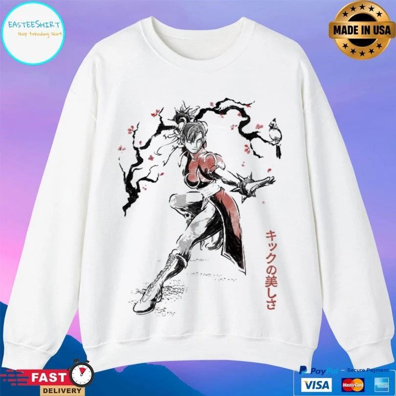 The Kicking Beauty Sumi-e T-shirts