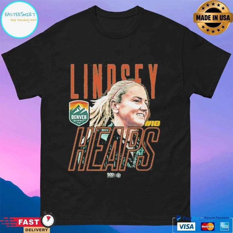 Lindsey Heaps Denver Summit FC Player Name T-shirts