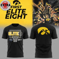 2026 The Road To Final Four Iowa Hawkeyes NCAA Men’s March Madness Elite Eight Logo Two Sided Shirt