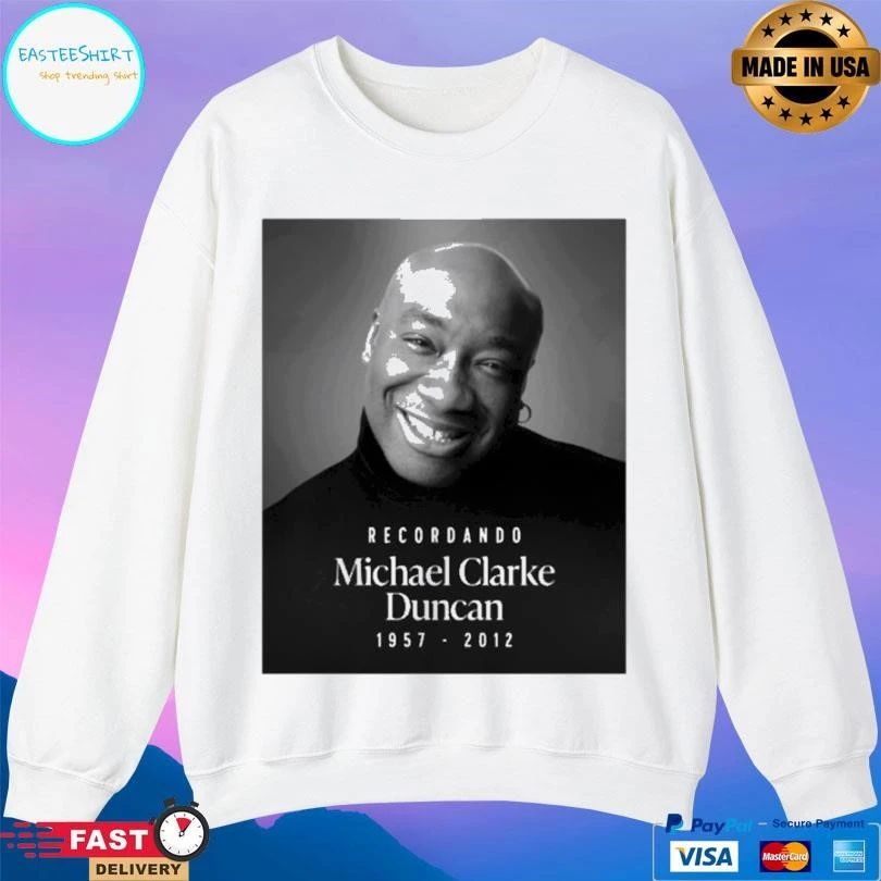 Recordando Michael Clarke Duncan 1957 2012 T-shirts