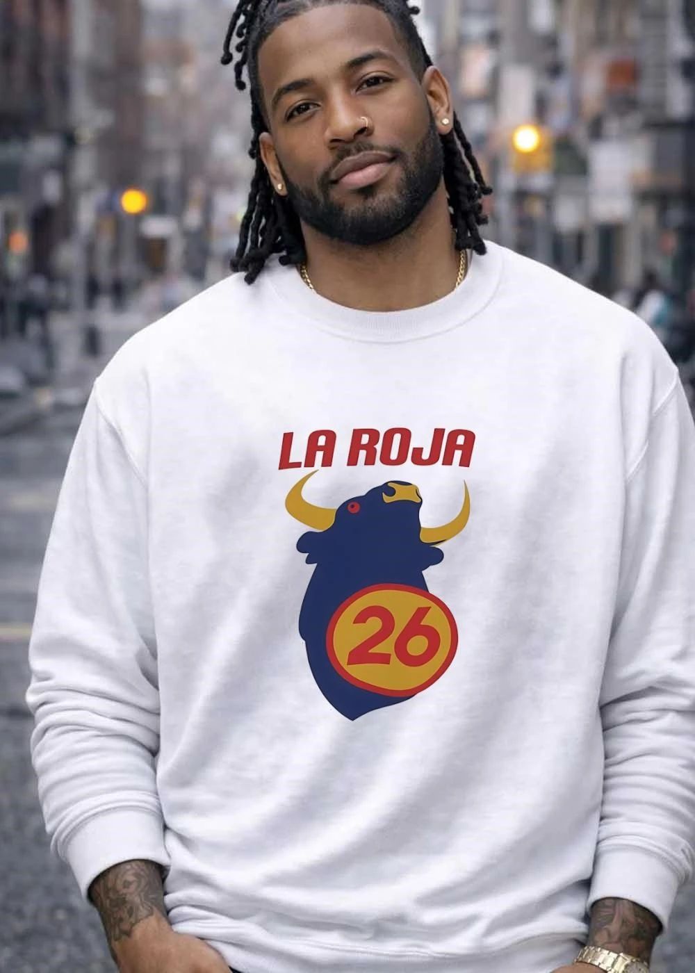 La Roja Bull 26 Apparel Spain Football Team T-Shirt