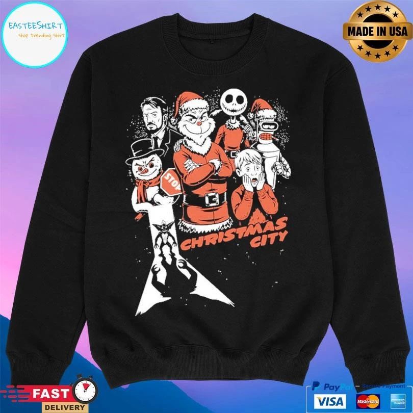 Christmas City Movie Poster 2025 T-shirts