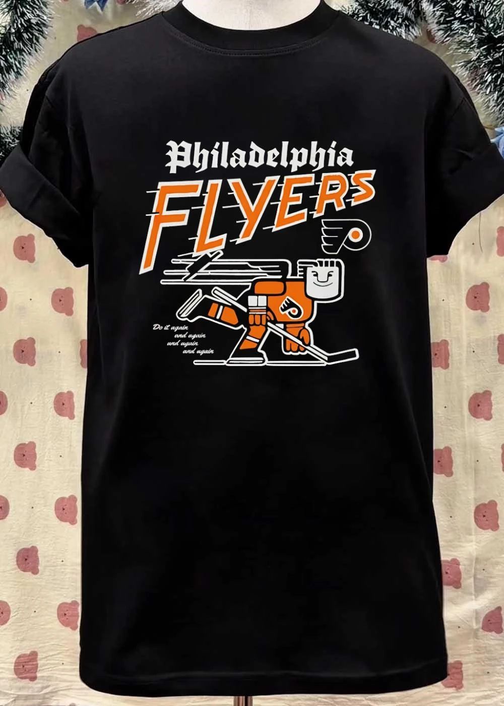 Do Again Philadelphia Flyers Mascot Playing Hockey T-Shirt