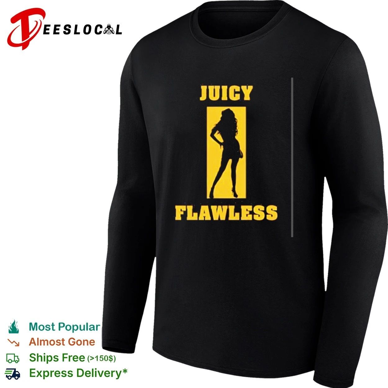 Juicy Flawless sassy fashion style T-shirt