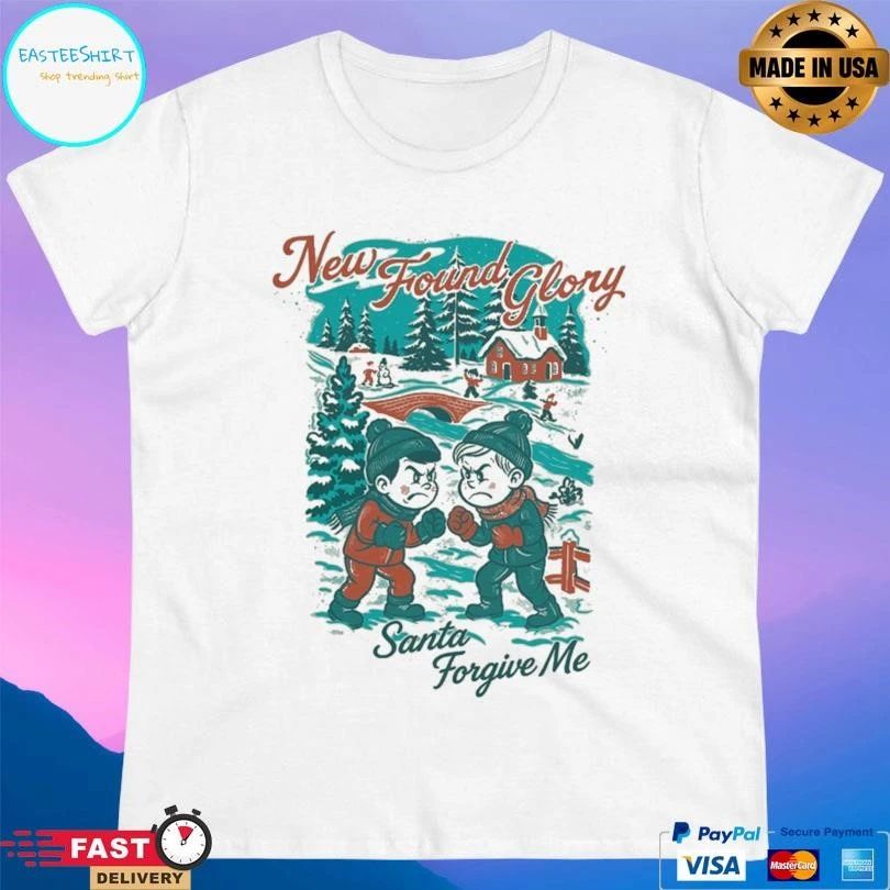 New Found Glory Santa Forgive Me T-shirts