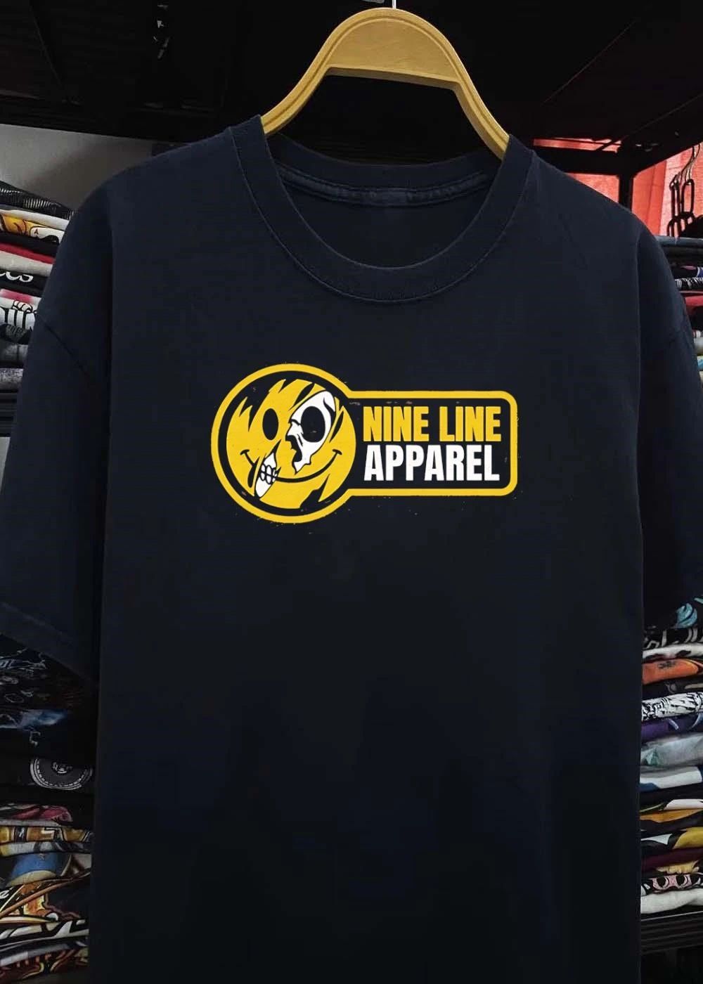 Nine Line Apparel Skull Smiley Face shirt