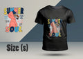 Summer Soul Printed T-Shirt – Small Size – Trendy Streetwear Graphic Tee